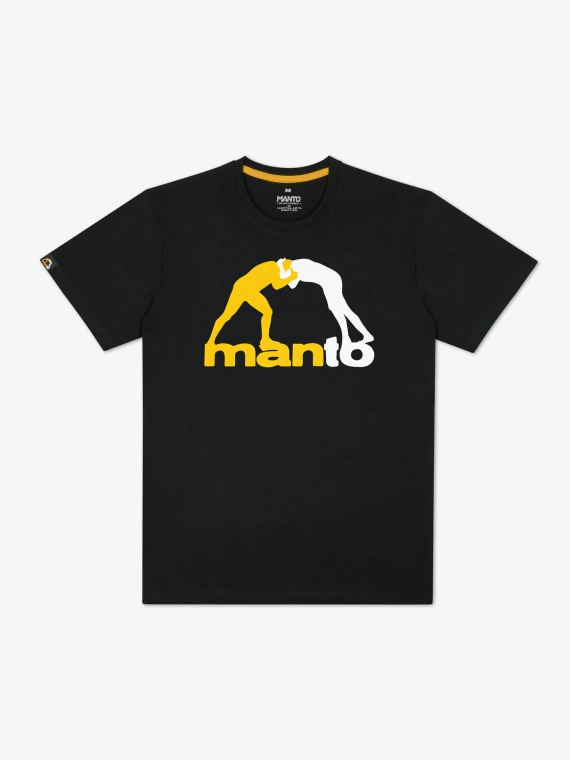 MANTO t-shirt LOGO czarny