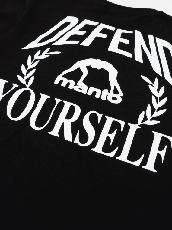 MANTO t-shirt DEFEND 25 czarny