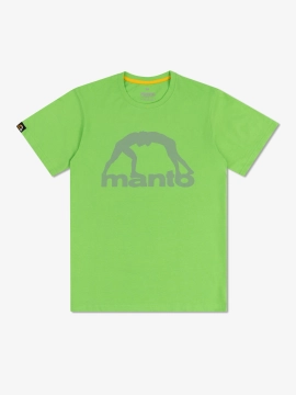 MANTO t-shirt VIBE 25 neon zieleń-odblask