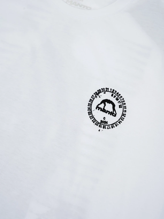 MANTO t-shirt XERO BJJ  biały