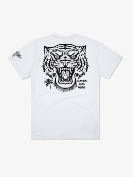 MANTO t-shirt JJ NEVER DIES  biały