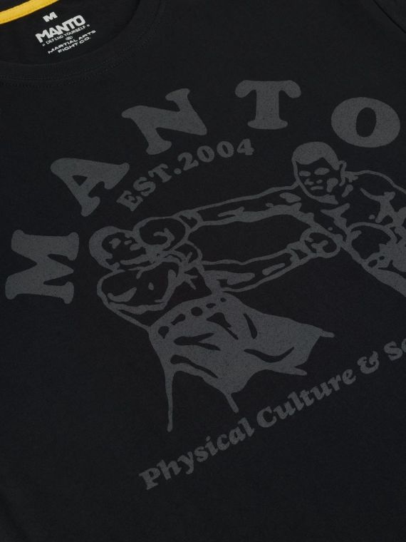 MANTO t-shirt BOXEO czarny
