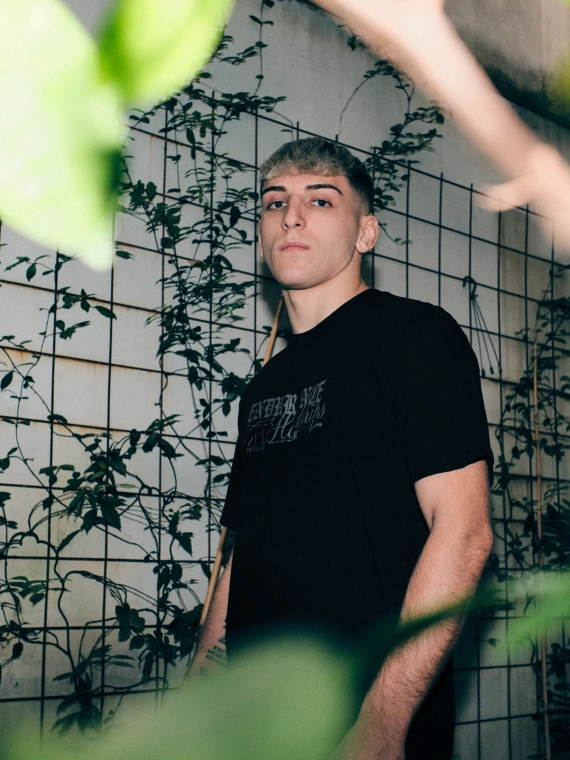 MANTO t-shirt RESOLVE czarny