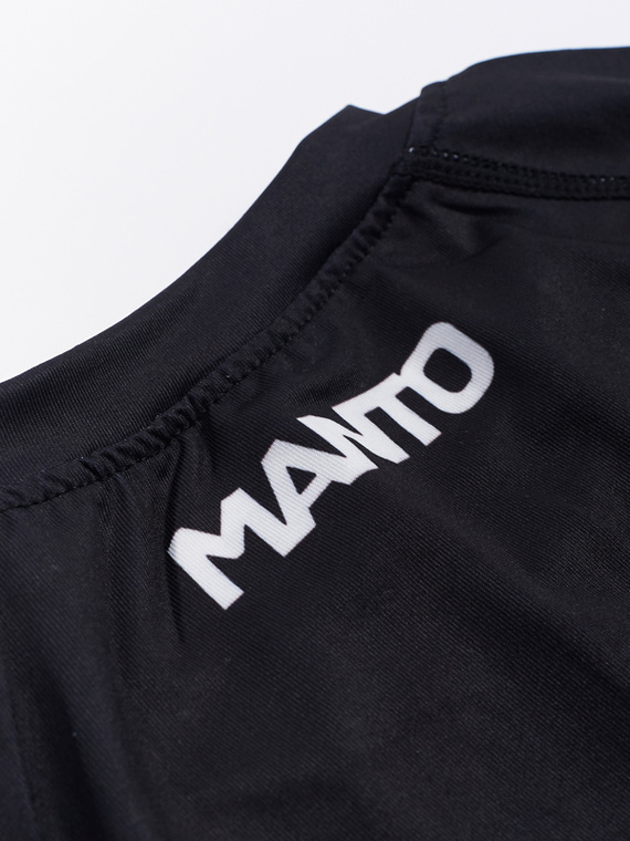 MANTO rashguard LOGO czarno-biały