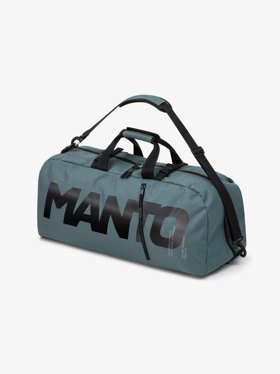 MANTO torba sportowa LOGOTYPE szara