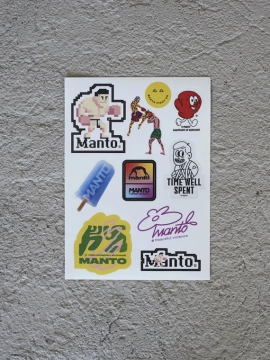 MANTO zestaw naklejek VIBES 1