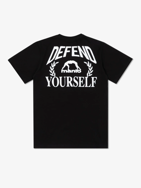 MANTO t-shirt DEFEND 25 czarny