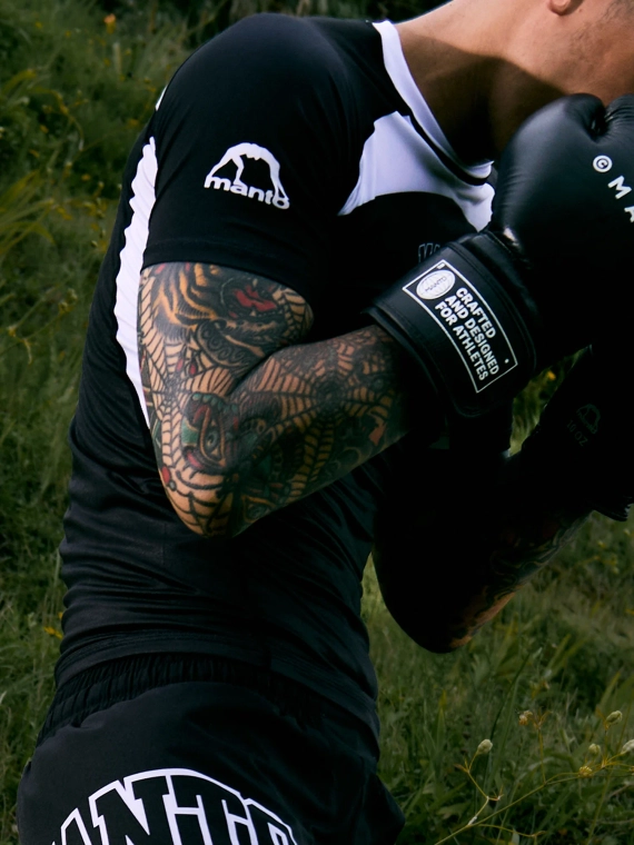 MANTO rashguard RANKED 25 biały