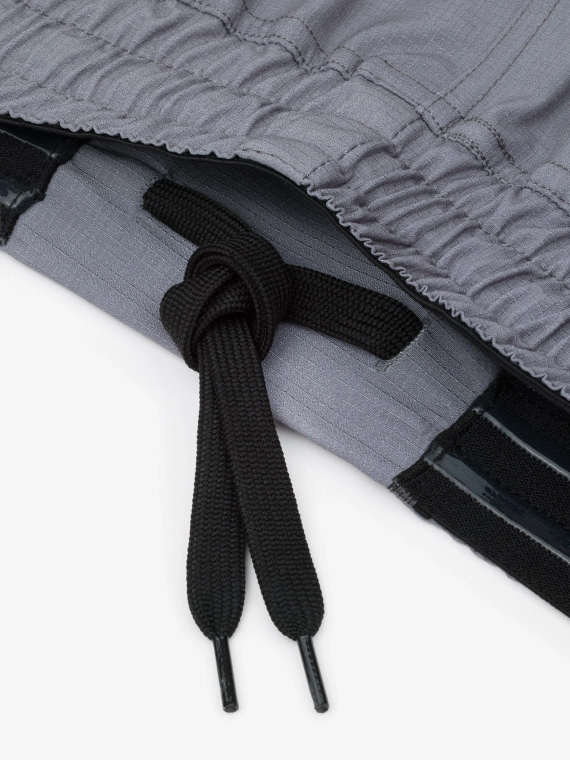 MANTO spodenki LOGO DUAL szare