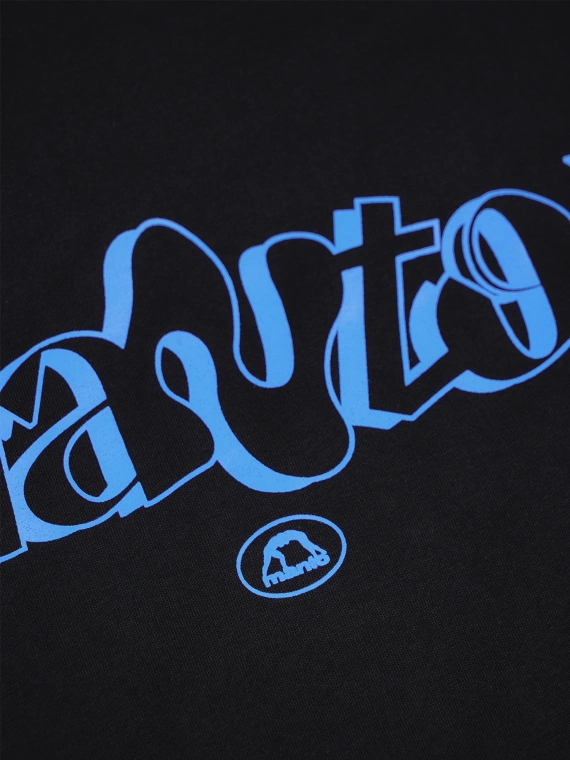 MANTO t-shirt TAG 24 czarny