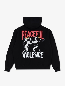 MANTO bluza z kapturem ANGELS czarna