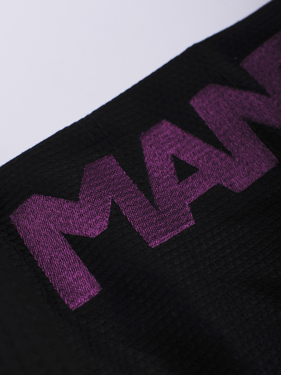 MANTO "X5" BJJ Gi czarno - purpurowe