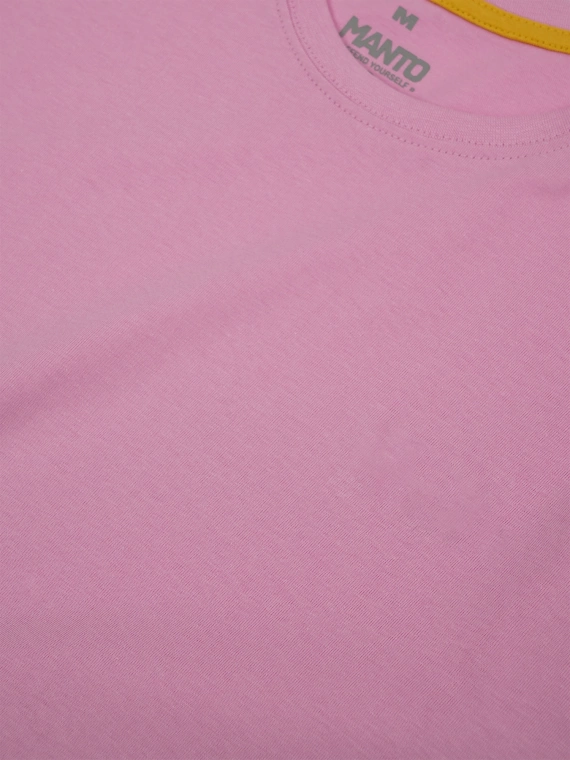 MANTO t-shirt SUPPLY różowy