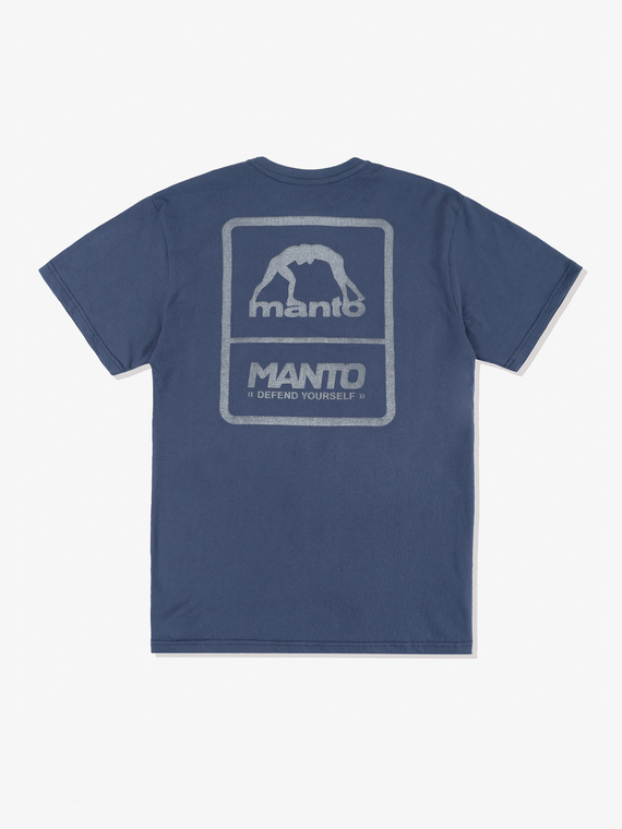 MANTO t-shirt PULSE granatowy