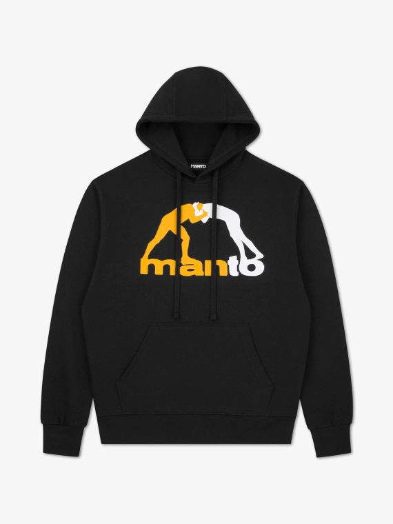 MANTO bluza z kapturem LOGO 25 czarna