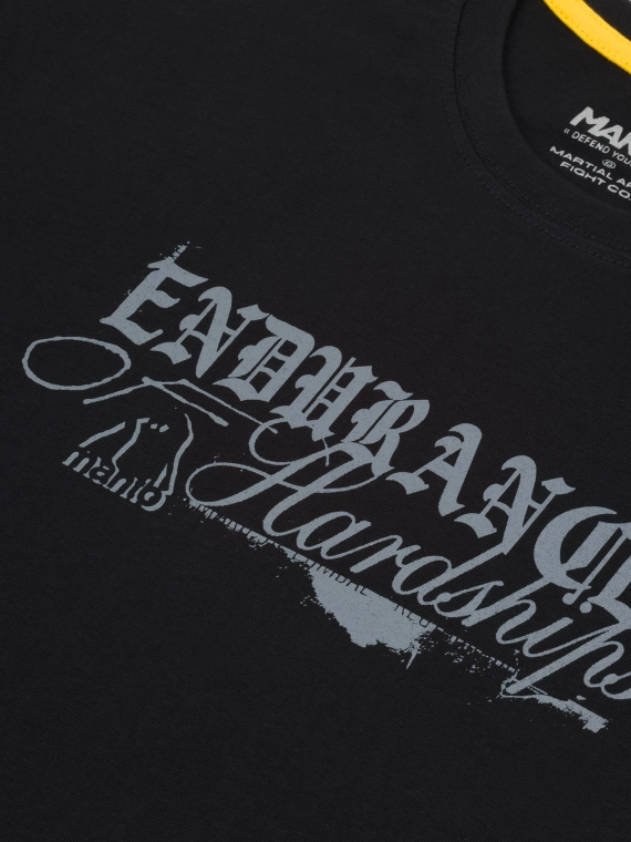 MANTO t-shirt RESOLVE czarny