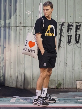 MANTO torba bawełniana I LOVE MANTO