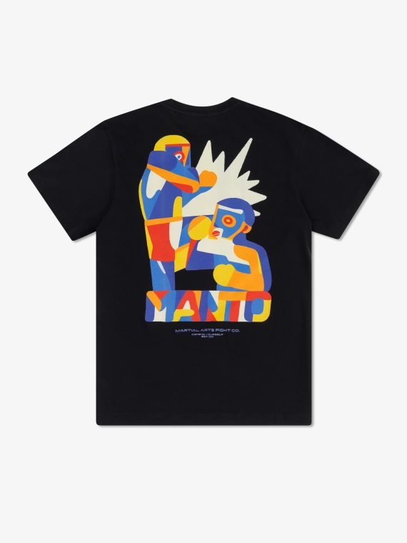 MANTO  t-shirt CUBISM THAI czarny