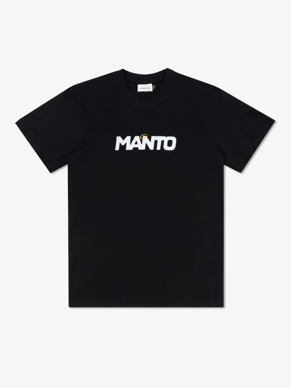 MANTO  t-shirt ANGELS czarny