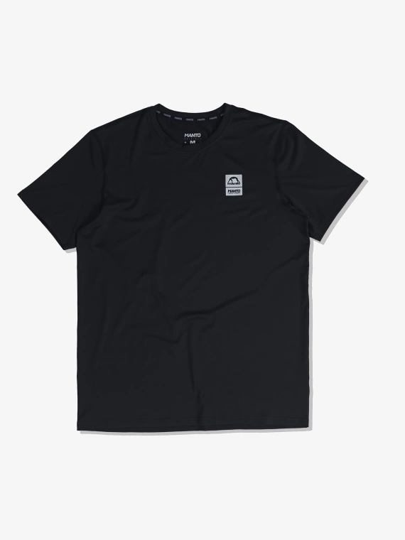 MANTO t-shirt treningowy PULSE czarny