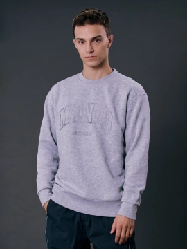 MANTO bluza VARSITY szara