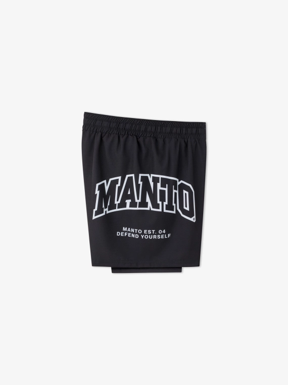 MANTO spodenki VARSITY czarne