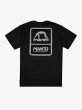 MANTO t-shirt PULSE czarny