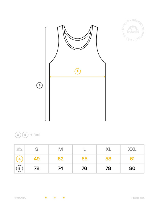 MANTO tank top ENDURANCE czarny