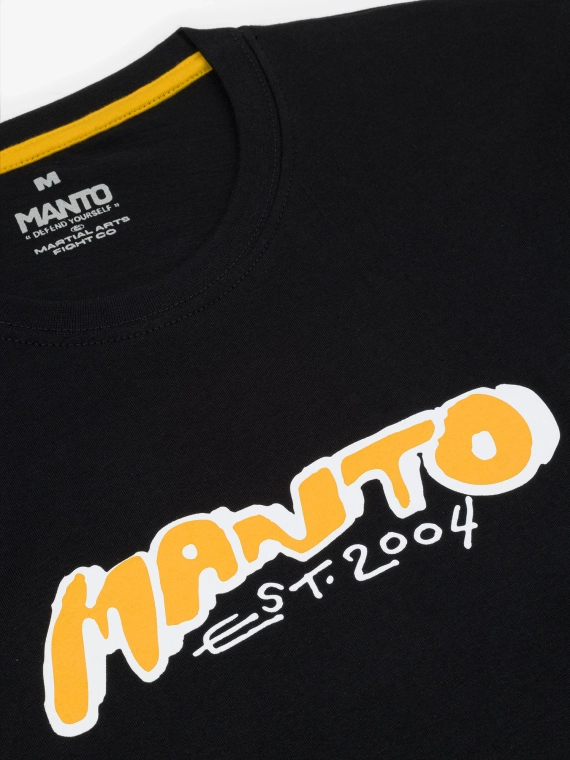 MANTO t-shirt MARKER czarny