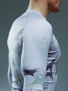 MANTO long sleeve rashguard TERRA szary