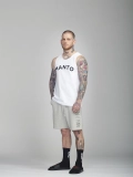 MANTO tank top ENDURANCE biały