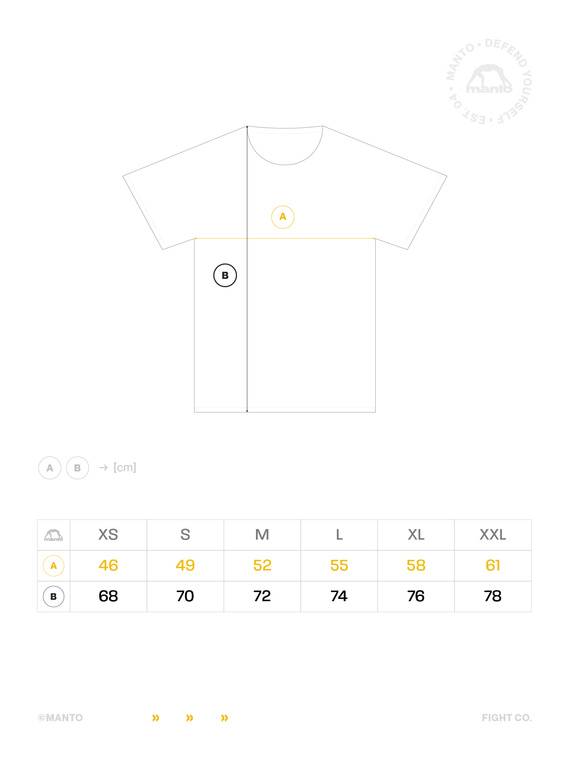 MANTO t-shirt DEFEND 25 biały