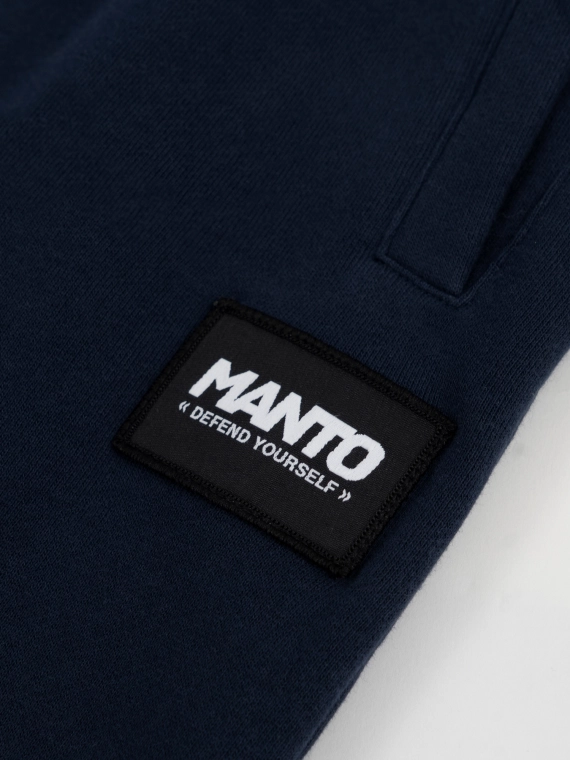 MANTO spodnie dresowe LABEL 25 granatowe