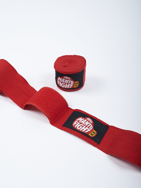 MANTO bandaże bokserskie GLOVE czerwone