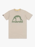 MANTO t-shirt VIBE 25 beżowo-khaki