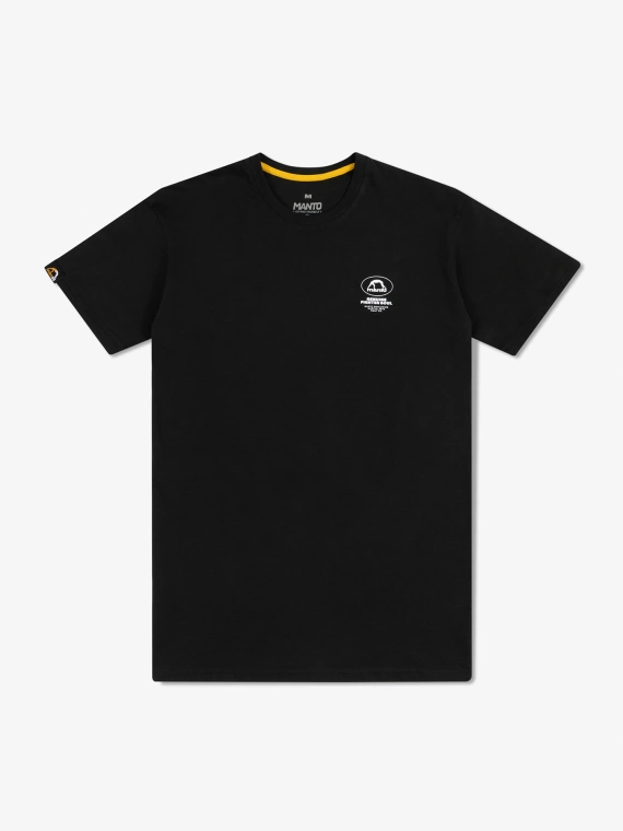 MANTO t-shirt FIGHTER SOUL czarny onyks