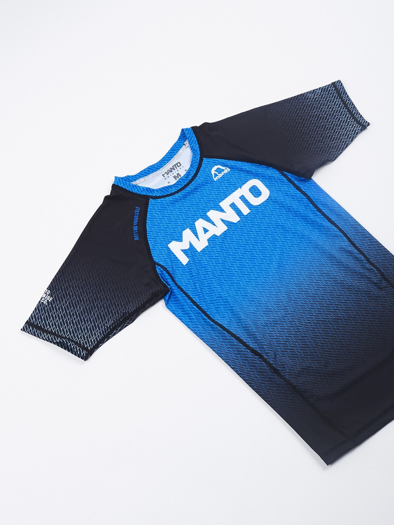 MANTO rashguard RANK niebieski