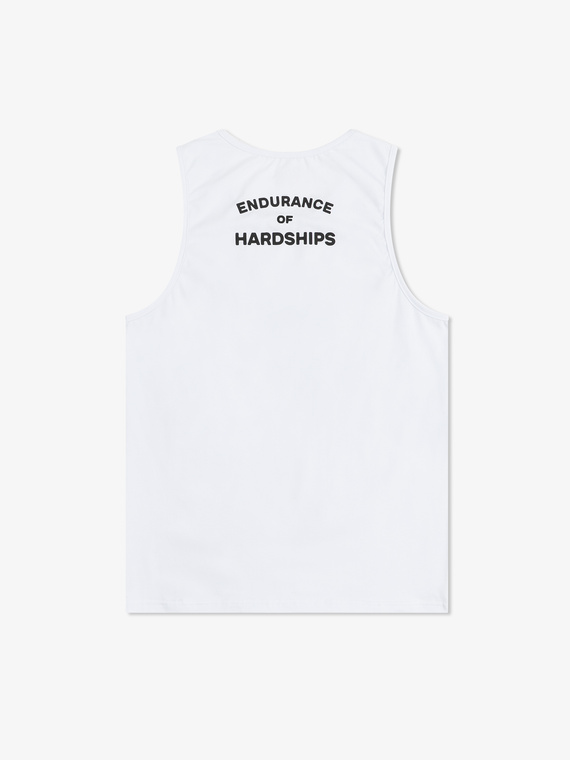 MANTO tank top ENDURANCE biały