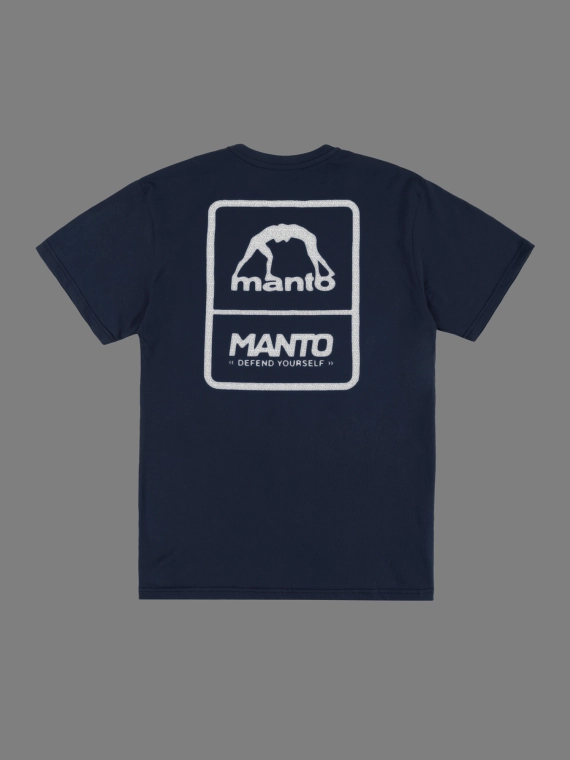 MANTO t-shirt PULSE granatowy