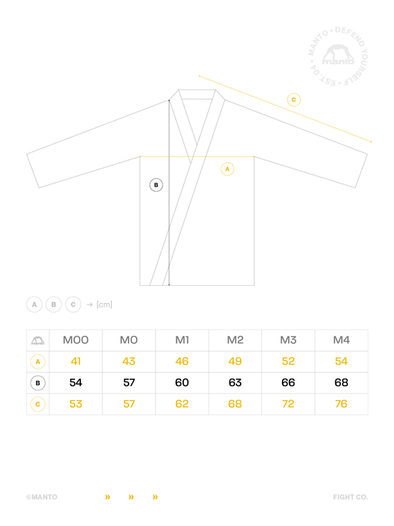 MANTO "TIGER`S TAIL" JUNIOR BJJ Gi 