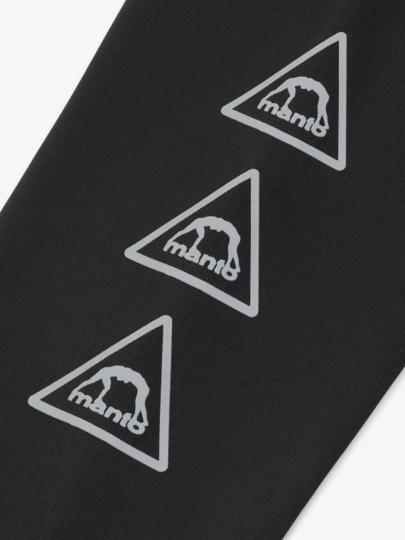 MANTO techniczny longsleeve LOGOTYPE czarny