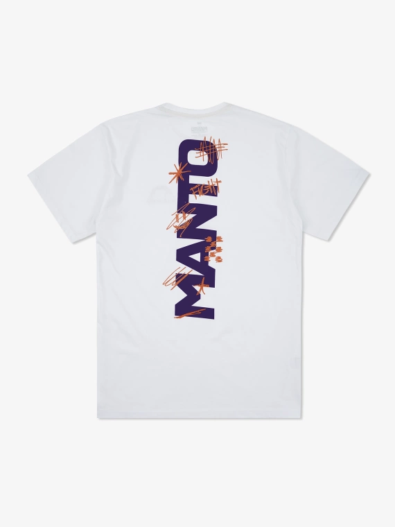MANTO t-shirt VERTICAL biały