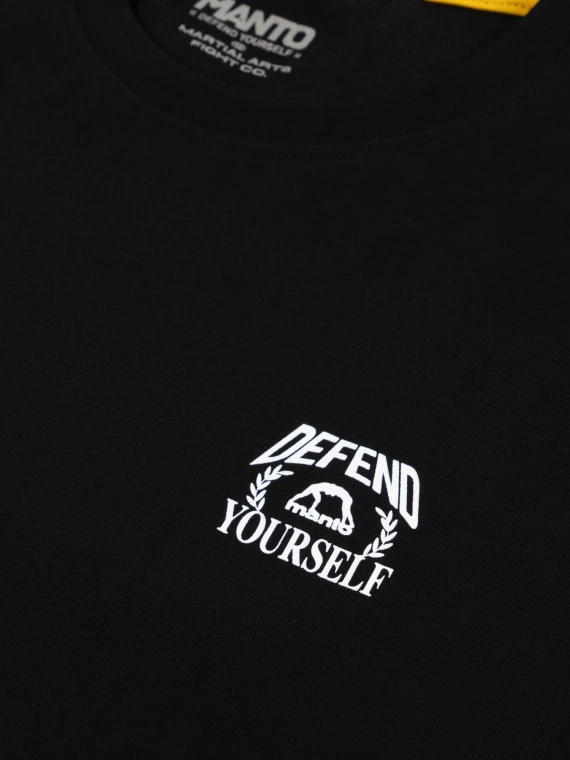 MANTO t-shirt DEFEND 25 czarny