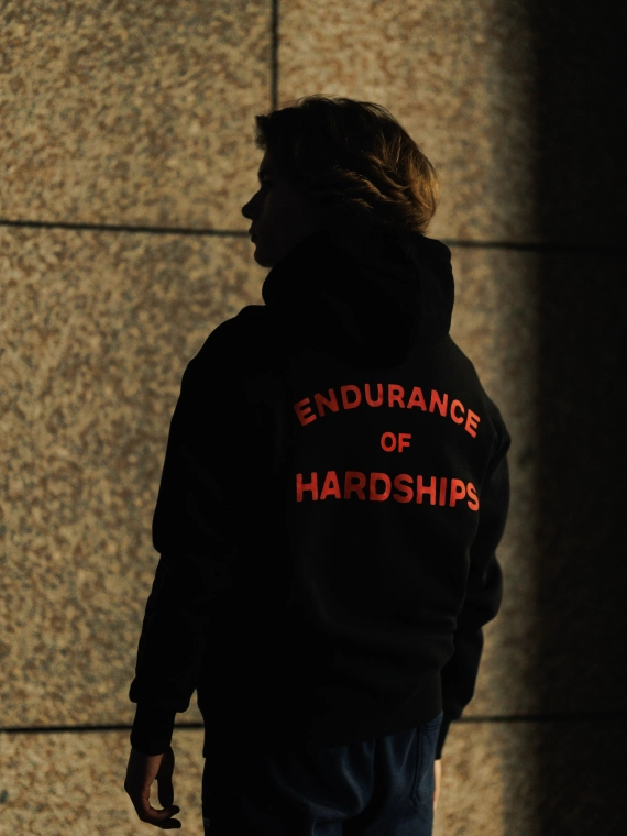MANTO bluza z kapturem ENDURANCE czarna
