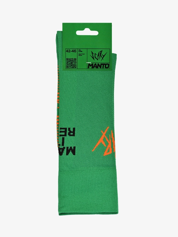 MANTO skarpety techniczne MILE BY MILE zielone