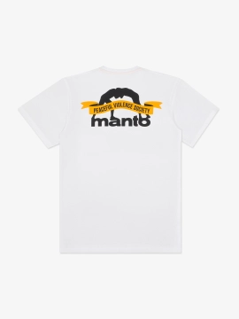 MANTO t-shirt RIBBON biały