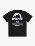 MANTO t-shirt SOCIETY czarny