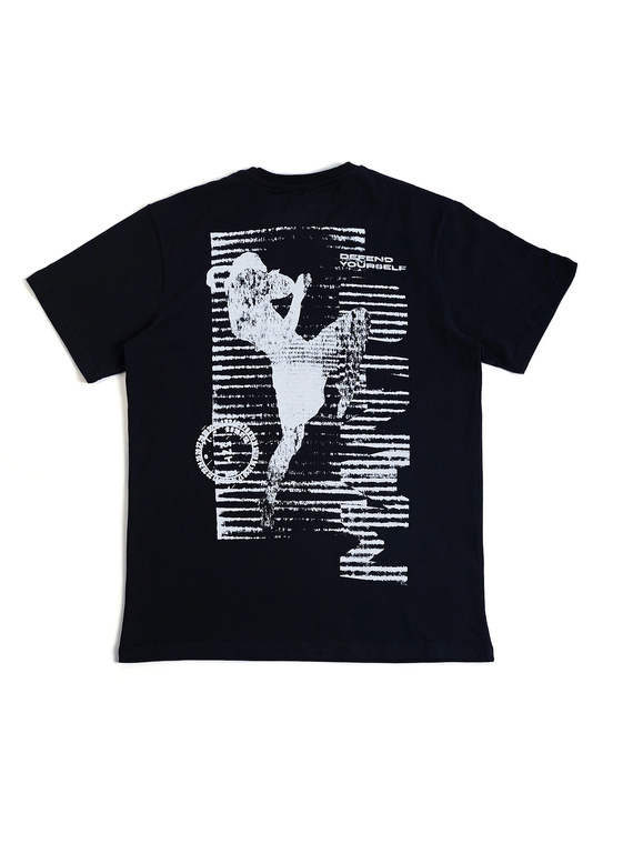 MANTO t-shirt XERO czarny