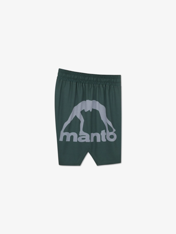 MANTO spodenki LOGO DUAL zielone