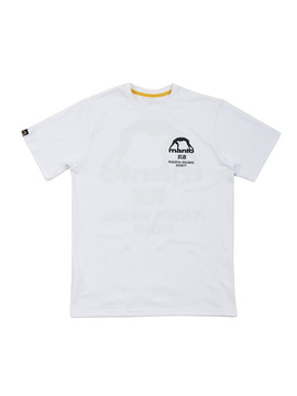 MANTO t-shirt SOCIETY biały